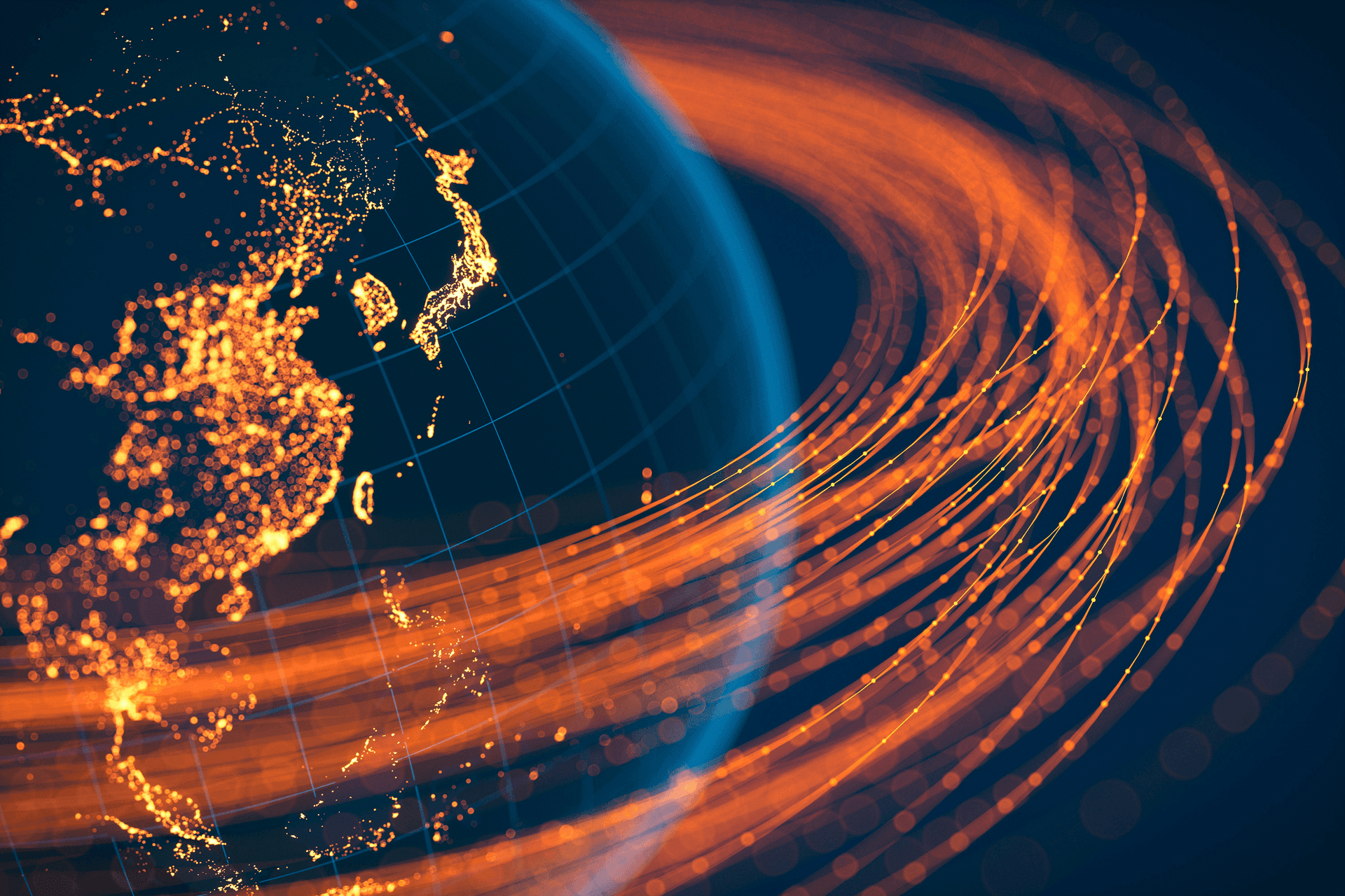 Global network connectivity and alternative infrastructure visualization